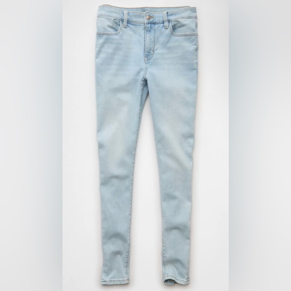 American Eagle Outfitters Denim - AMERICAN EAGLE Next Level High-Waisted Jegging Moonstone 16